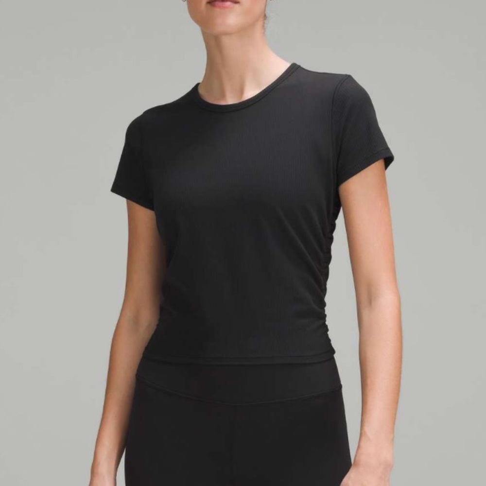 Lululemon All It Takes Ribbed Nulu TShirt Black